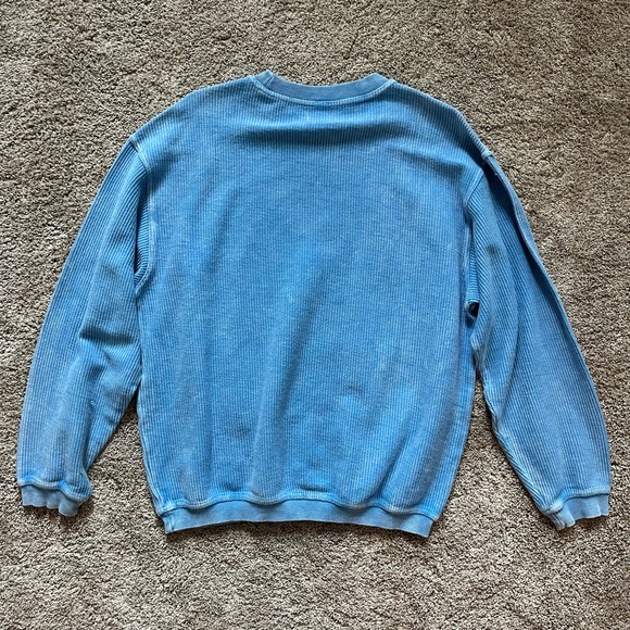 Corded Crew Small Blue AOII Crewneck Sweatshirt - Picture 6 of 8